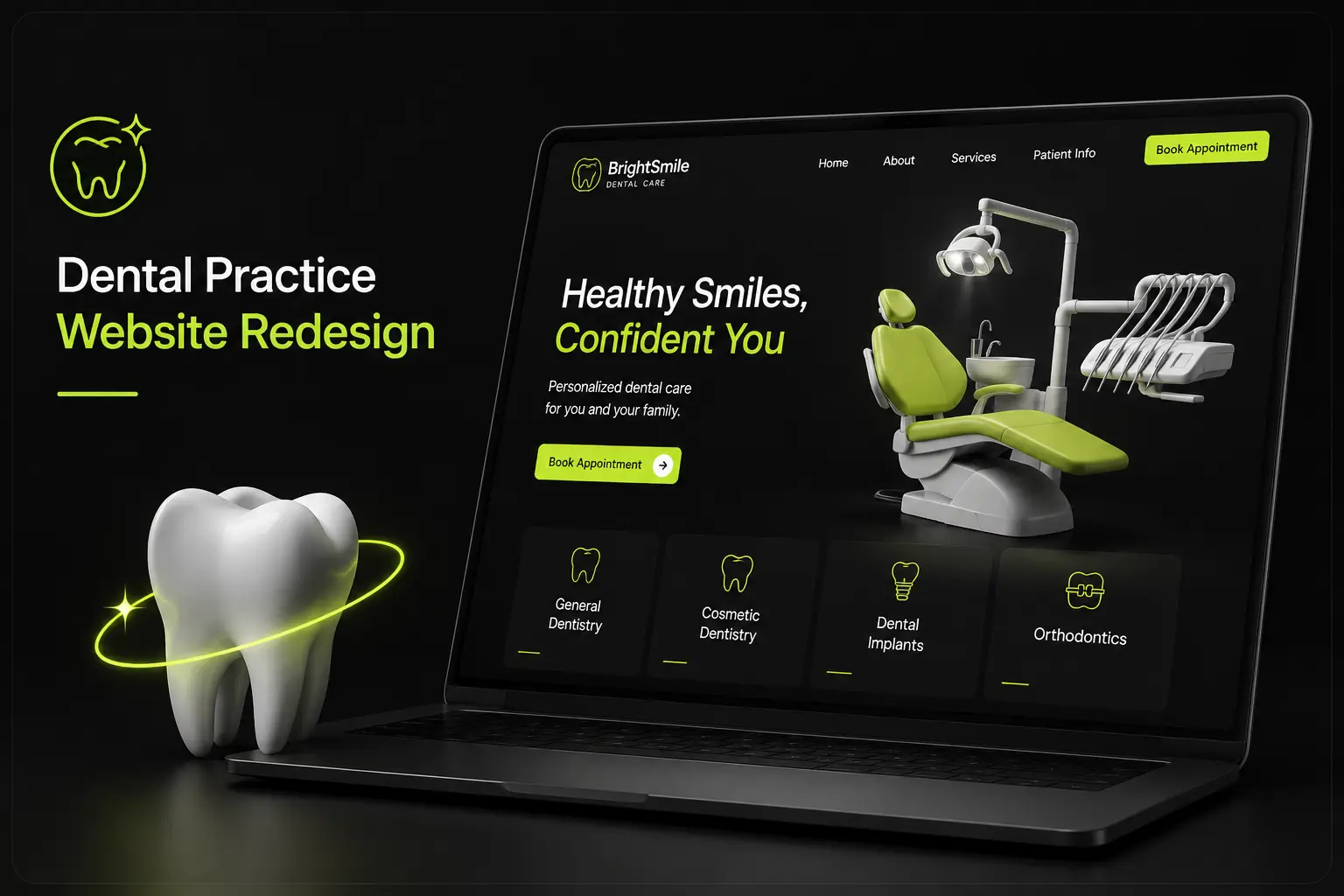 Dental Practice Website Redesign​