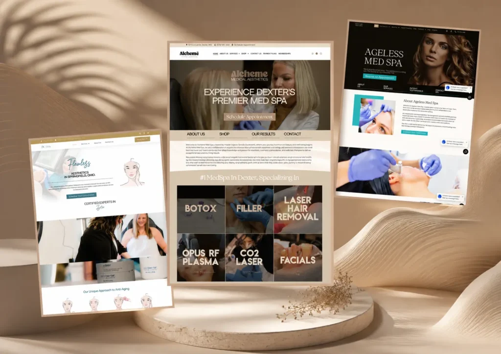 Why Med Spa Website Design Follows Different Rules Than Other Healthcare Sites